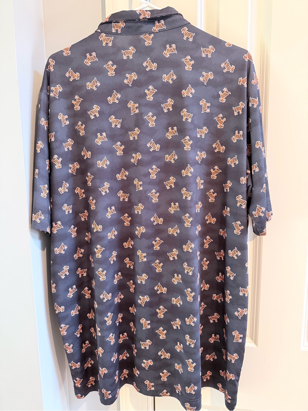 Waggle Polo with orange tiger print - Picture 4 of 4